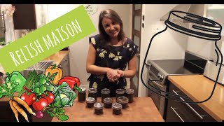 Recette de relish maison 7 ingrédients [upl. by Rothschild578]