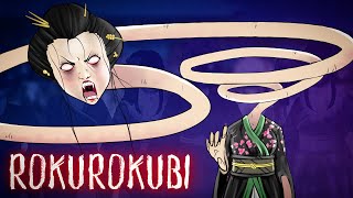 ROKUROKUBI Animated Horror Story  Japanese Urban Legend Animation [upl. by Ikcaj]