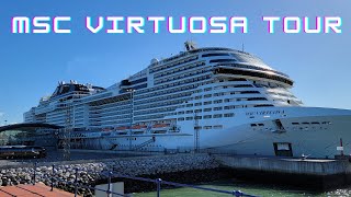 MSC Virtuosa Ship Tour [upl. by Nyladnar]