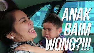 RAFATHAR KENA PRANK JADI ANAK BAIM WONG [upl. by Helve]