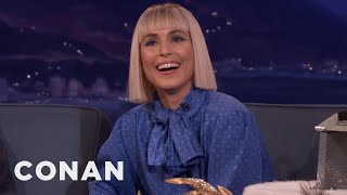 Noomi Rapace Has A Very High Tolerance For Pain  CONAN on TBS [upl. by Novihc923]