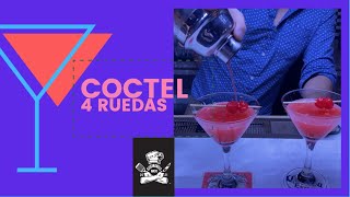 COCTEL 4 RUEDAS I Cocktail 4 wheels I Curso de Coctelería [upl. by Dahcir]