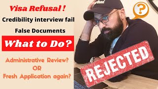 Administrative Review UK Visa refusal  What to do next  What should you do if UK Visa is rejected [upl. by Akela]