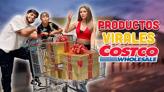 LOS PRODUCTOS MÁS VIRALES DE COSTCO 😱  Carol Castro y Angelito de la A [upl. by Sanfourd120]