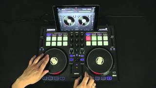 Reloop Beatpad 2 DJ Controller for djay by Algoriddim  Scratch Session [upl. by Otsuj13]