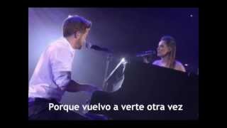 Pablo Alborán y Malú  Vuelvo a verte [upl. by Notlad999]