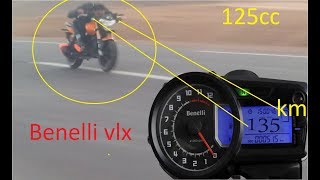 Benelli vlx maroc 2023 moto Benelli 125cc 135kmبينيلي [upl. by Nnaeitak]