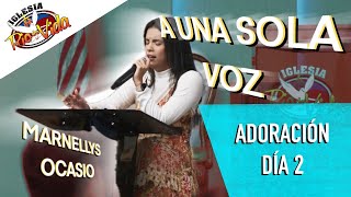 RDV  Marnelly Ocasio  A Una Sola Voz Adoración Día 2 [upl. by Asi]