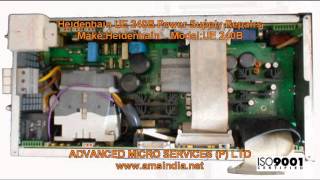 Heidenhain UE 240B Power Supply Repairs  Advanced Micro Services PvtLtdBangaloreIndia [upl. by Goldi]