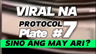 SENADOR BA ANG MAY ARI NG VIRAL 7 NA PLATE NUMBER O PEKE ITO [upl. by Marucci]