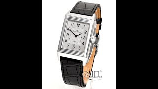 JaegerLeCoultre Reverso Classic Large Referenz Q 3828420 FM11884 [upl. by Eirb809]