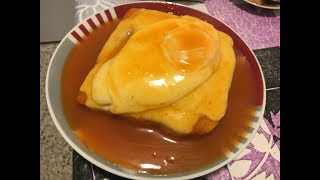 como fazer francesinha [upl. by Grof]