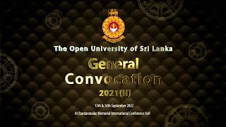 34th General Convocation 2021ii Highlights  13th amp 14th September 2022 at BMICH [upl. by Rosalynd866]