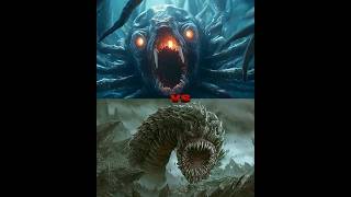 UNIDENTIFIED DEEP SEA MONSTER VS GIANT WARM CTHULHU REAPER LEVIATHAN youtubeshorts [upl. by Ebsen]