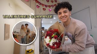 Asking my CRUSH to be my VALENTINE  Setting up my house making her food  her reaction [upl. by Kareem]