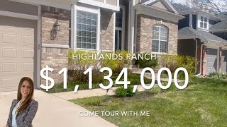 Home for Sale in Highlands Ranch  In the Indigo Hill Neighborhood [upl. by Gunning593]