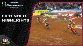 Supercross 2024 EXTENDED HIGHLIGHTS Round 9 in Birmingham  3924  Motorsports on NBC [upl. by Esmaria904]