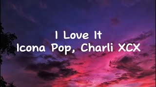 I Love It  Icona Pop Charli XCX lyrics [upl. by Edaj872]