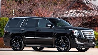 Cadillac Escalades on Lexani Wheels w Next Nation Body Kits [upl. by Lukas]