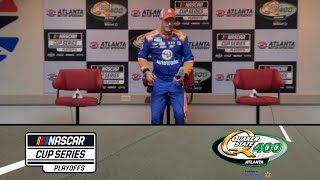 2024 Quaker State 400 Winner Press Conference  Joey Logano [upl. by Rosenzweig]