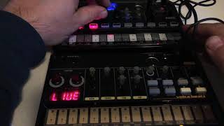 Korg Volca BeatsKorg Volca Nubass Acid House Live Session [upl. by Sacrod214]