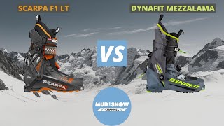 Dynafit Mezzalama vs Scarpa F1 LT  Comparazione scarponi Sci Alpinismo [upl. by Inahc]