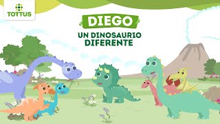 Cuento 23 Diego un dinosaurio diferente [upl. by Einram]