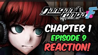 INVESTIGATION STARTS  Danganronpa F Shattered Hope  Chapter 1 Episode 9  Breakdown REACTION [upl. by Dyanna]