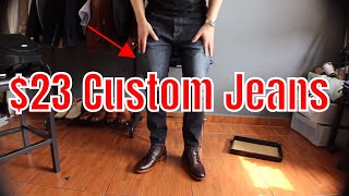 Amazon MadetoMeasure ShirtJeans Review Yeabarron [upl. by Adiehsar877]