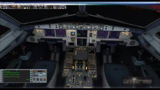 Tutorial hablado paso a paso vuelo completo ivao en cabina A320 aerosoft FSX  PARTE 1 en HD [upl. by Leontina]