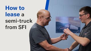 How to lease a semitruck from SFI [upl. by Aicire]