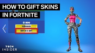 How To Gift Skins In Fortnite [upl. by Herzberg]