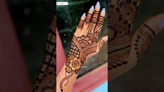 New Back side Mehndi design simple mehndi design [upl. by Nailil]