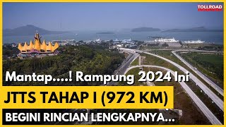 MANTAP 972 km Jalan Tol Trans Sumatra Tahap I Tuntas Tahun 2024 Ini Begini Rinciannya [upl. by Doone]