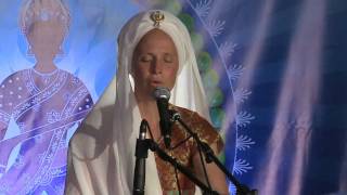 Snatam Kaur sings By Thy Grace at Sat Nam Fest 2011 [upl. by Hailed]