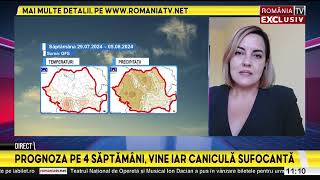 Prognoza meteo august 2024 Cum va fi vremea în ultima lună de concedii [upl. by Tiertza]