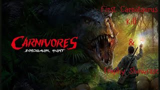 Carnivores Dinosaur Hunt  First Carnotaurus Kill amp Trophy Showcase  1080p60  No Commentary PS5 [upl. by Shari]