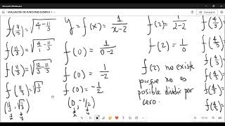 EVALUACION DE FUNCIONES [upl. by Nolla177]