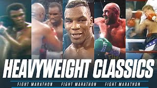 Classic Heavyweight Boxing Matches  FIGHT MARATHON [upl. by Dazhehs]