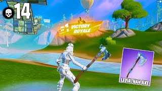 SHADY ZADIE SKIN  LEVIATHAN AXE GAMEPLAY  High Kill Solo Win wHANDCAM Fortnite Season 4 [upl. by Yrnehnhoj]