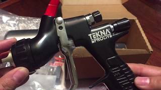 UNBOXING THE BEST SPRAY GUN EVER  DeVilbiss TEKNA gti pro lite  ESPAÑOL [upl. by Aiynat]