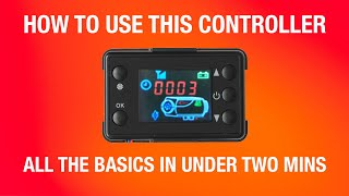 Chinese diesel heater controller functions  A quick guide [upl. by Intyre135]