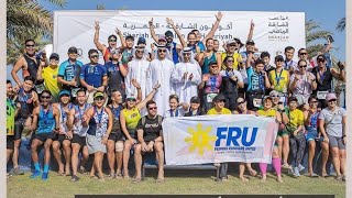 SHARJAH AQUATHLON 2024  TEAM FRU [upl. by Anniahs215]