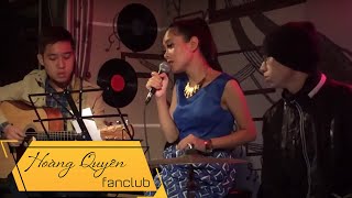 Hoàng Quyên  Thu Cạn  Like Cafe 21012014 [upl. by Maison]