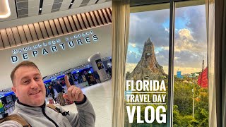 Florida Travel Day ✈️  Upper Virgin Atlantic Universal Orlando Cabana Bay VOLCANO View 🌋 [upl. by Cacilia]