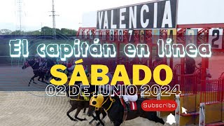 HINAVA hipódromo Valencia Sábado 01 de Junio 2024 5y6 EL CAPITAN EN LINEA Fijos y marcas CAPITANAZO [upl. by Econah]