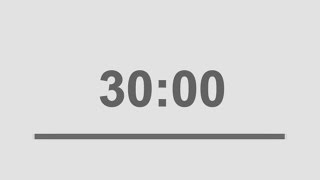 30 minute countdown timer with signal  half hour [upl. by Hassi]