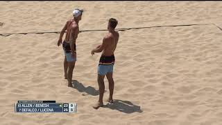 TJ Defalco Detonates at MBO  AVP Manhattan Beach Open [upl. by Aliel287]