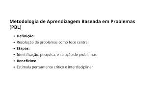 Aula 33 Metodologias para o Desenvolvimento da Aprendizagem por Competências e Habilidades [upl. by Madancy]