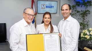 Declaran al empresario turístico Frank Rainieri “Hijo Meritorio de Higuey “ [upl. by Franni586]